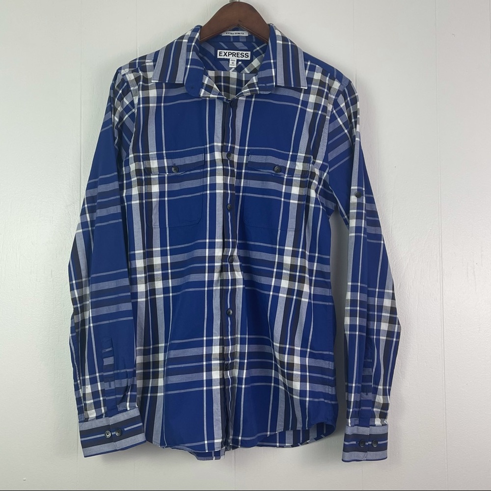Men’s Express Button Down Shirt Size M